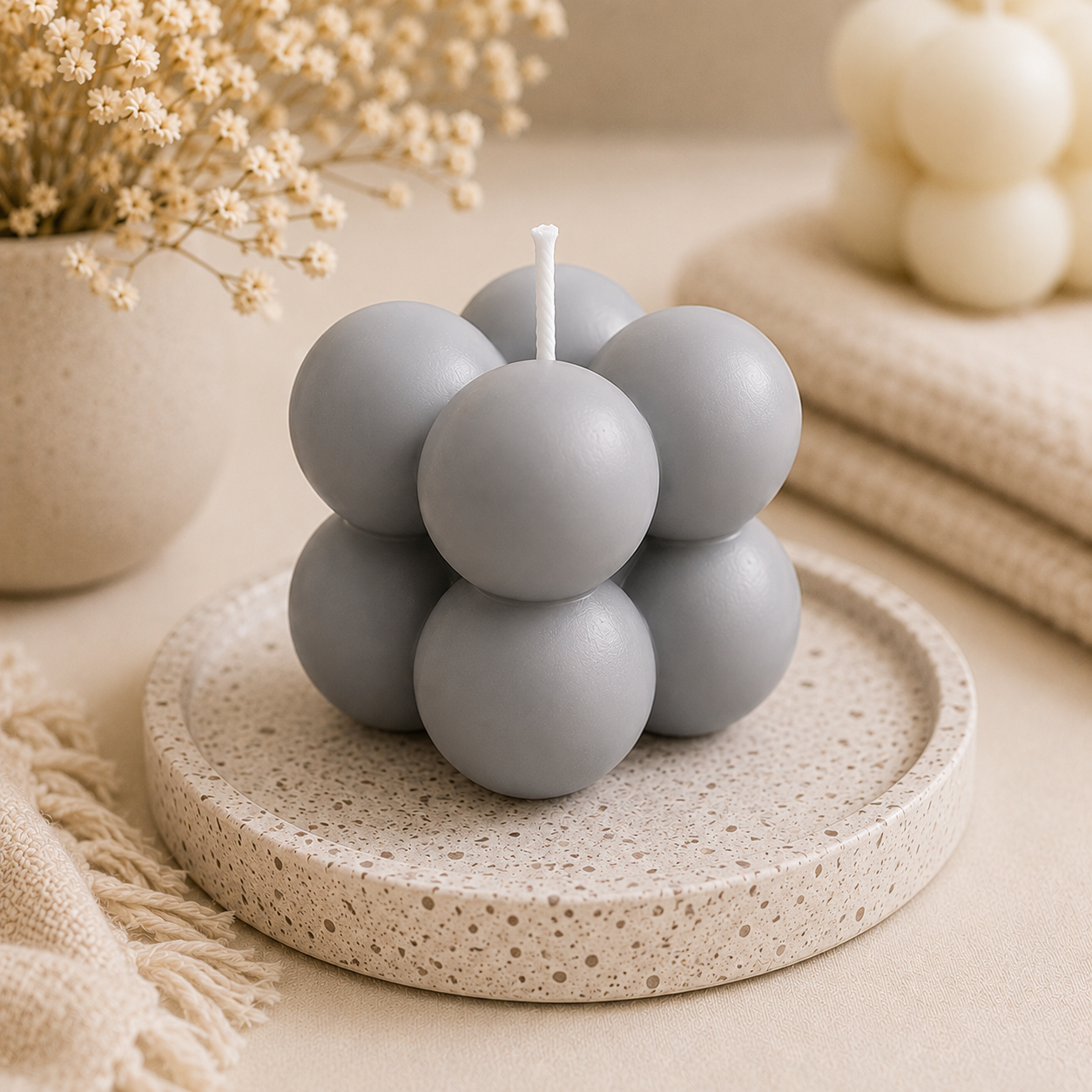 Mini Bubble Candle
