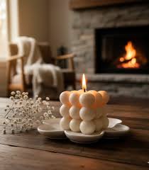 Bubble Cube Candle