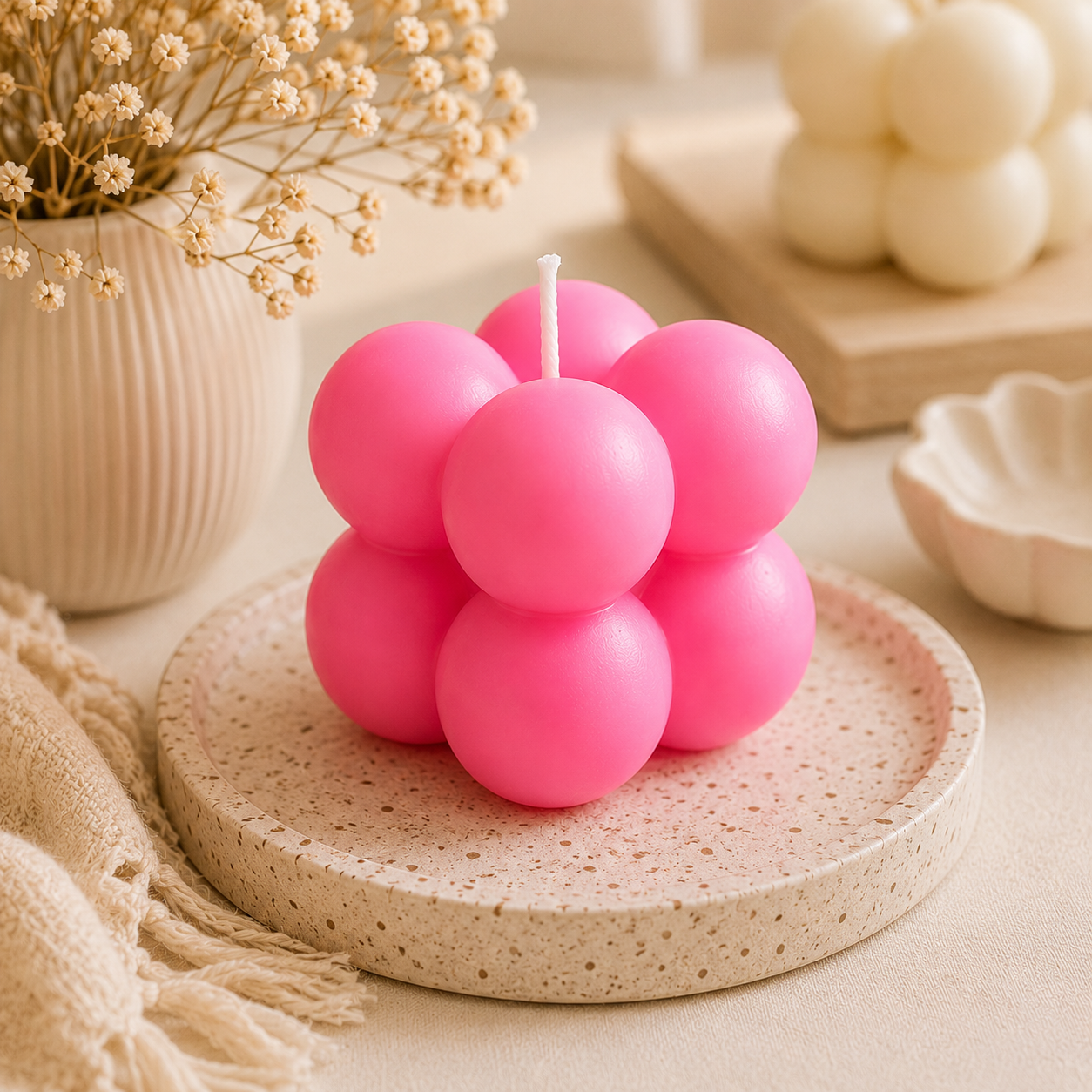 Mini Bubble Candle