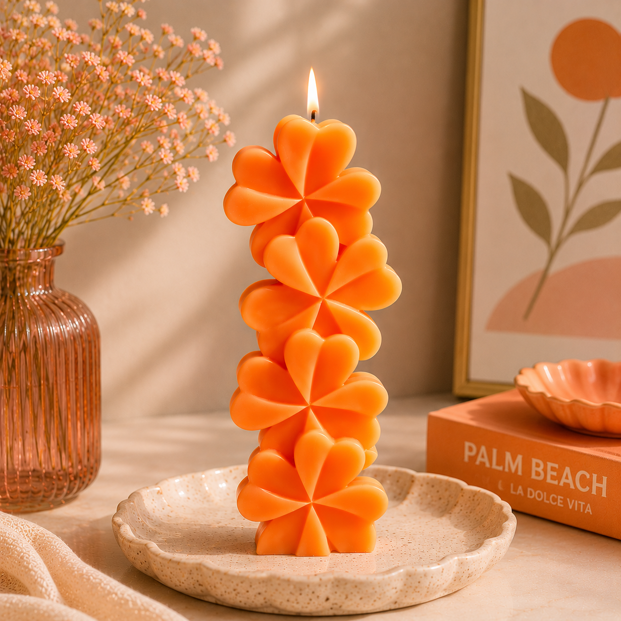 Clove Pillar Candle