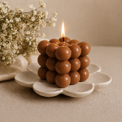 Bubble Cube Candle