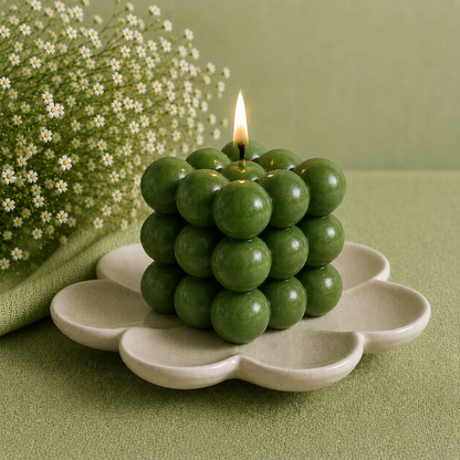 Bubble Cube Candle