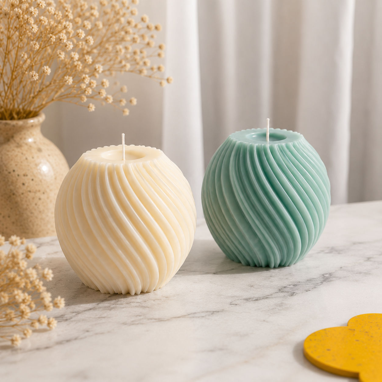Aurora Swirl Candle