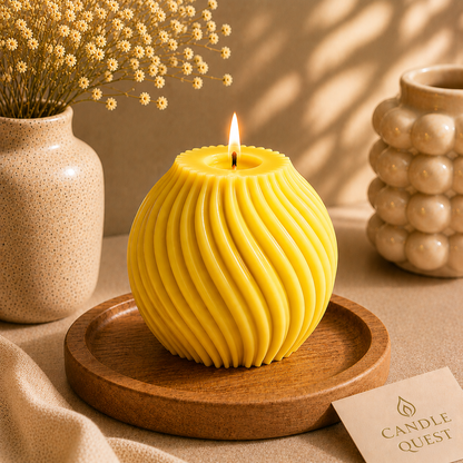 Aurora Swirl Candle