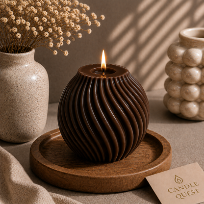 Aurora Swirl Candle