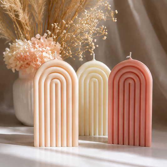 Rainbow Arc Candles