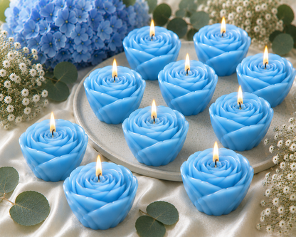 Royal Bloom Rose Candle