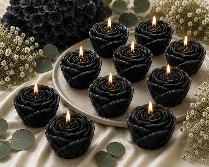 Royal Bloom Rose Candle