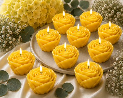 Royal Bloom Rose Candle