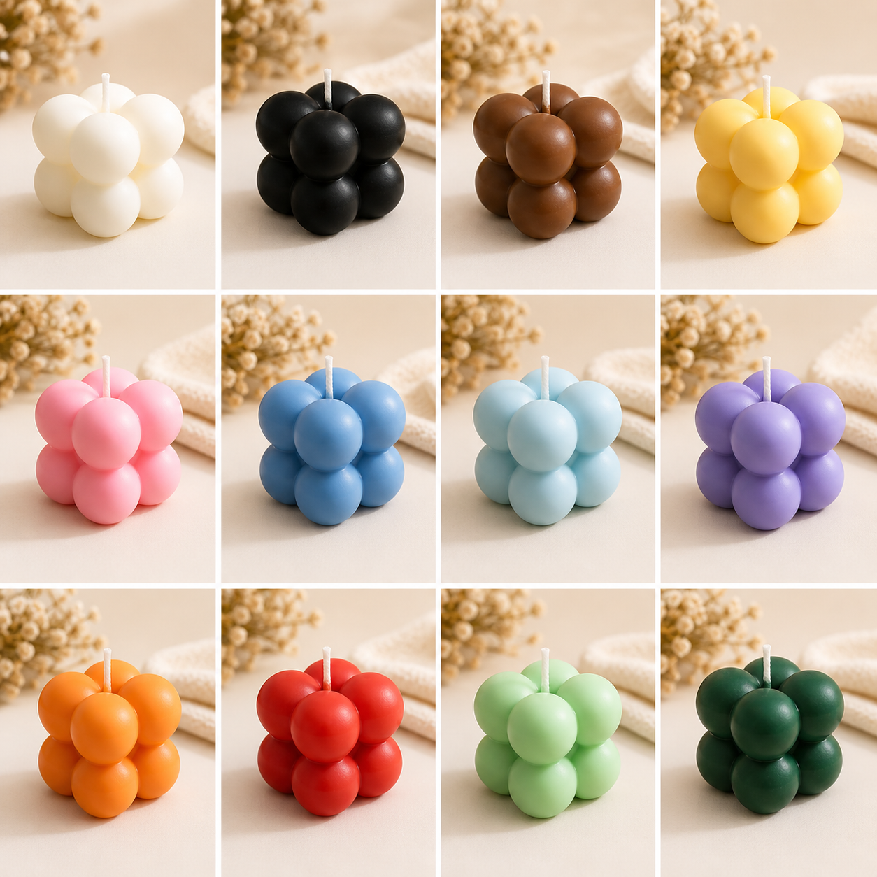 Mini Bubble Candle