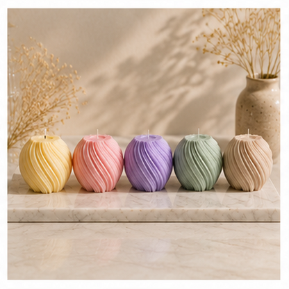 Aurora Swirl Candle